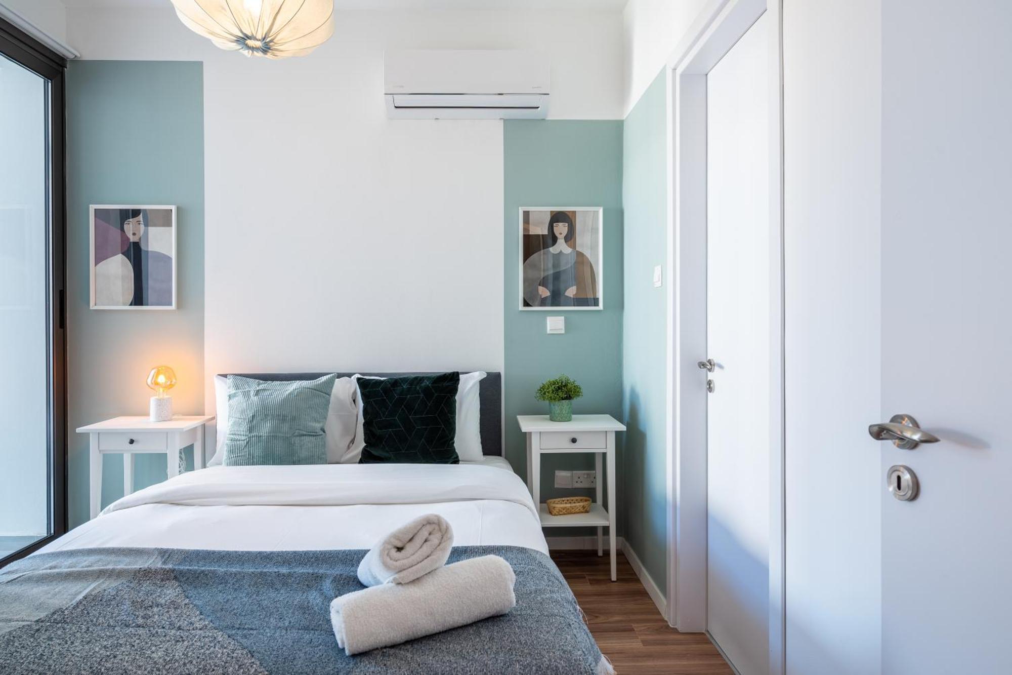 Arion 1-Bedroom Apartment In Larnaca Bagian luar foto