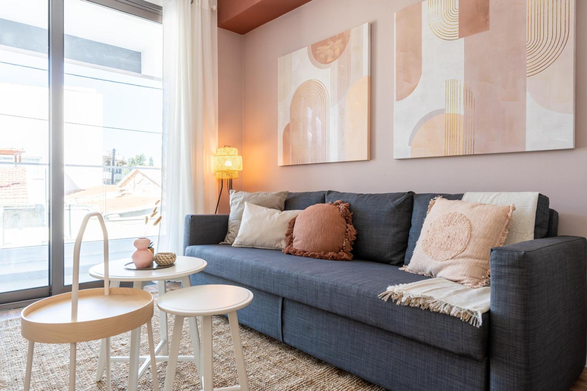 Arion 1-Bedroom Apartment In Larnaca Bagian luar foto